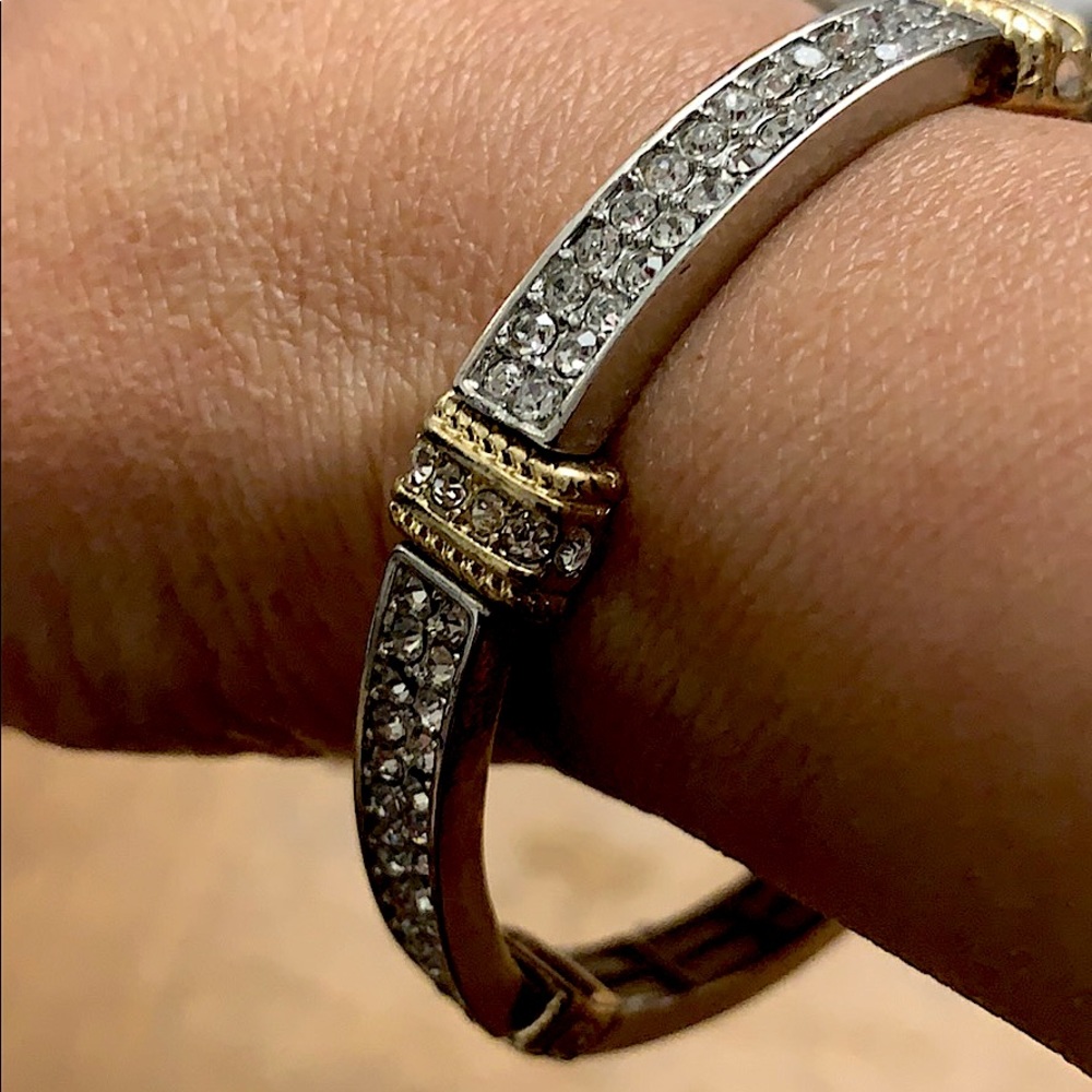 Faux diamond bracelet stretch bracelet